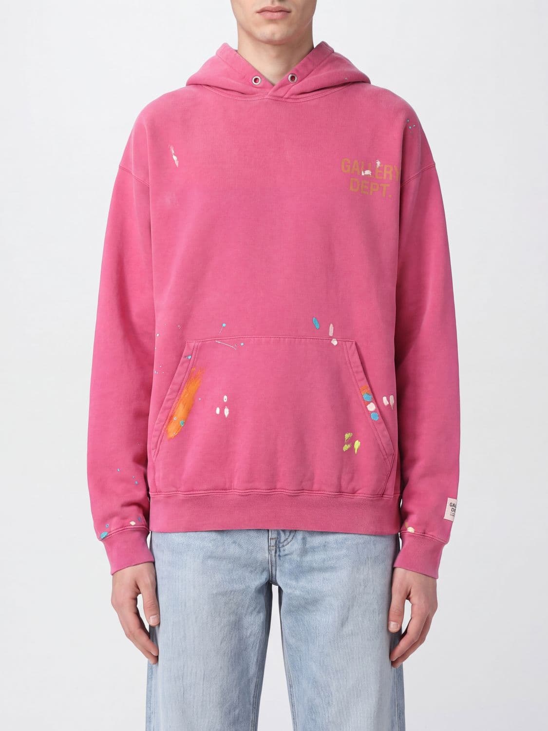 Gallery Dept. Relaxed Fit Cotton Logo Print Hooded Sweatshirt · XL