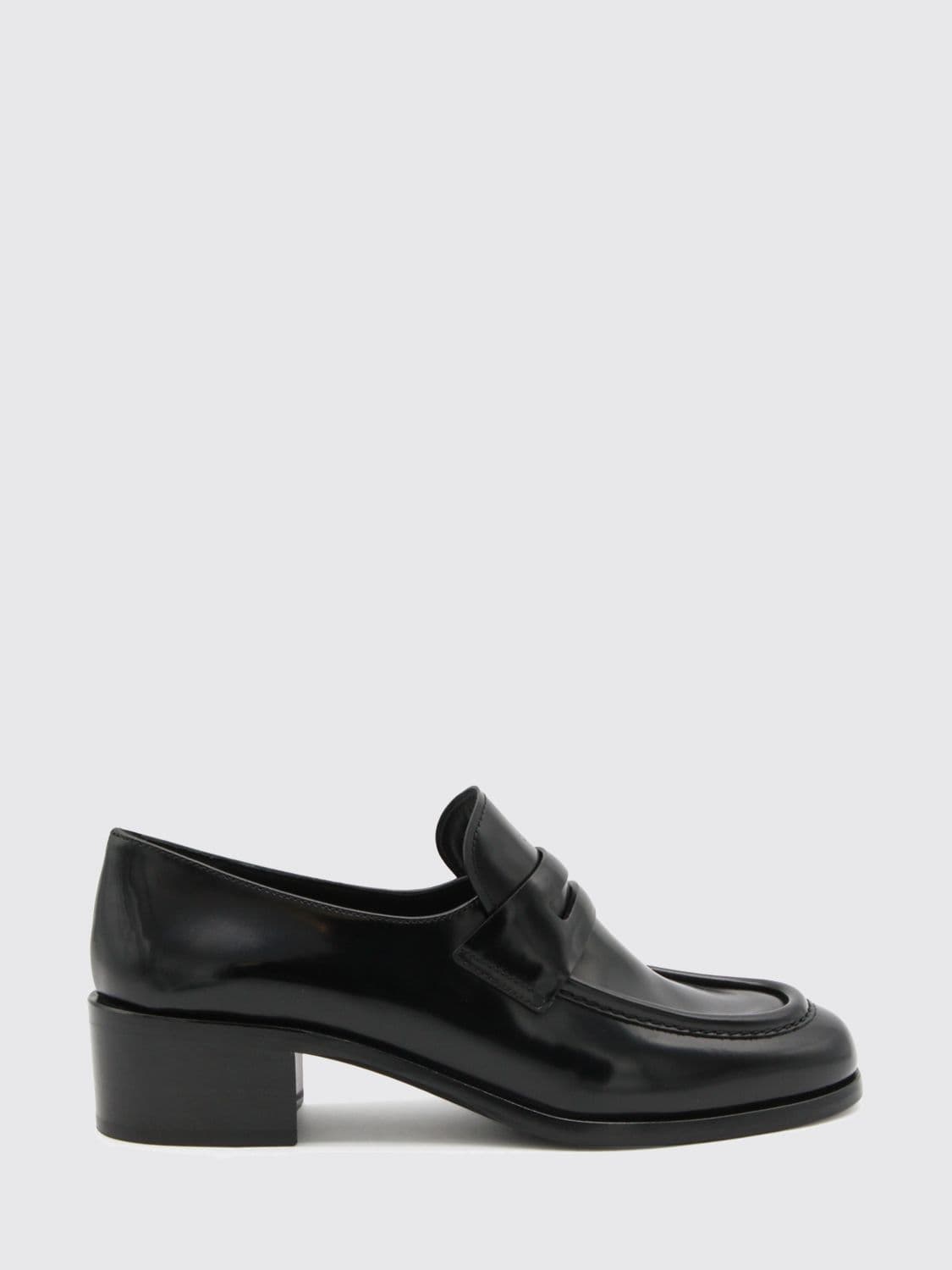 Church's Prudence Brushed Leather Penny Loafers with Raised Apron Toe