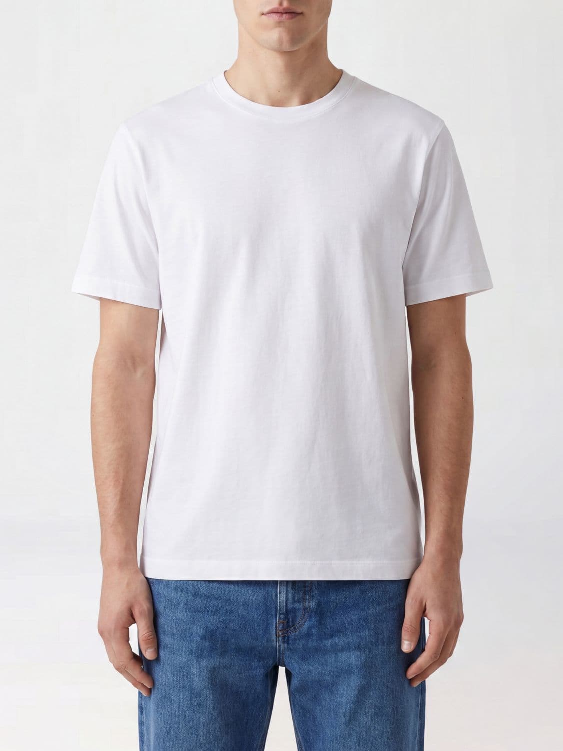 Circolo 1901 Short-Sleeved Pure Cotton Crew Neck T-Shirt