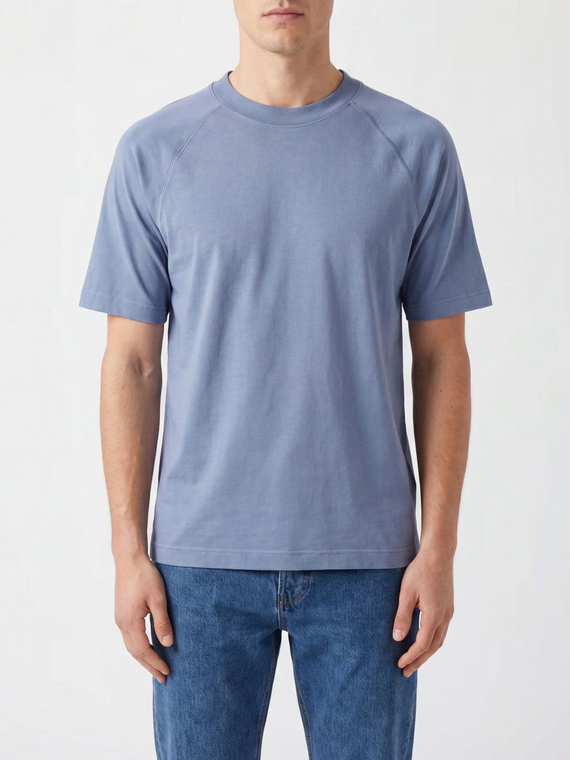 Circolo 1901 Short-Sleeved Pure Cotton Crew Neck T-Shirt