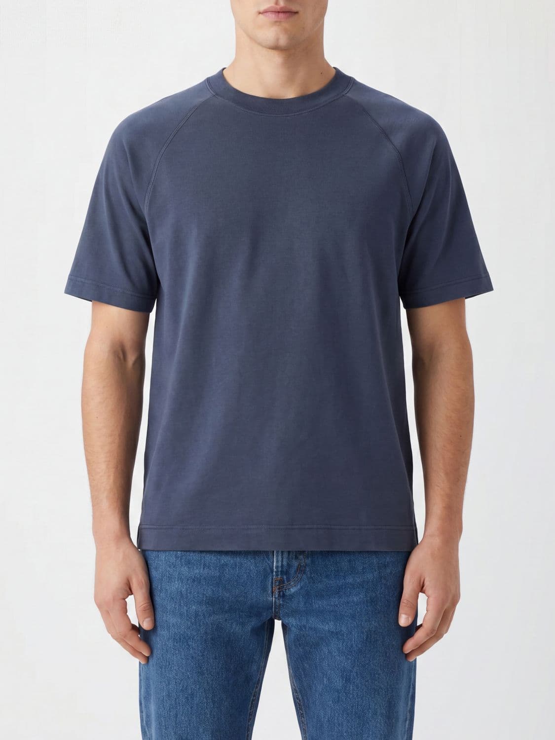 Circolo 1901 Short-Sleeved Pure Cotton Crew Neck T-Shirt