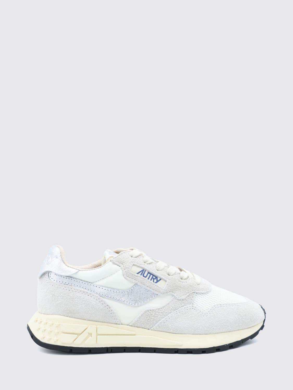 Autry Reelwind Nylon and Suede Sneakers with Serrated Sole
