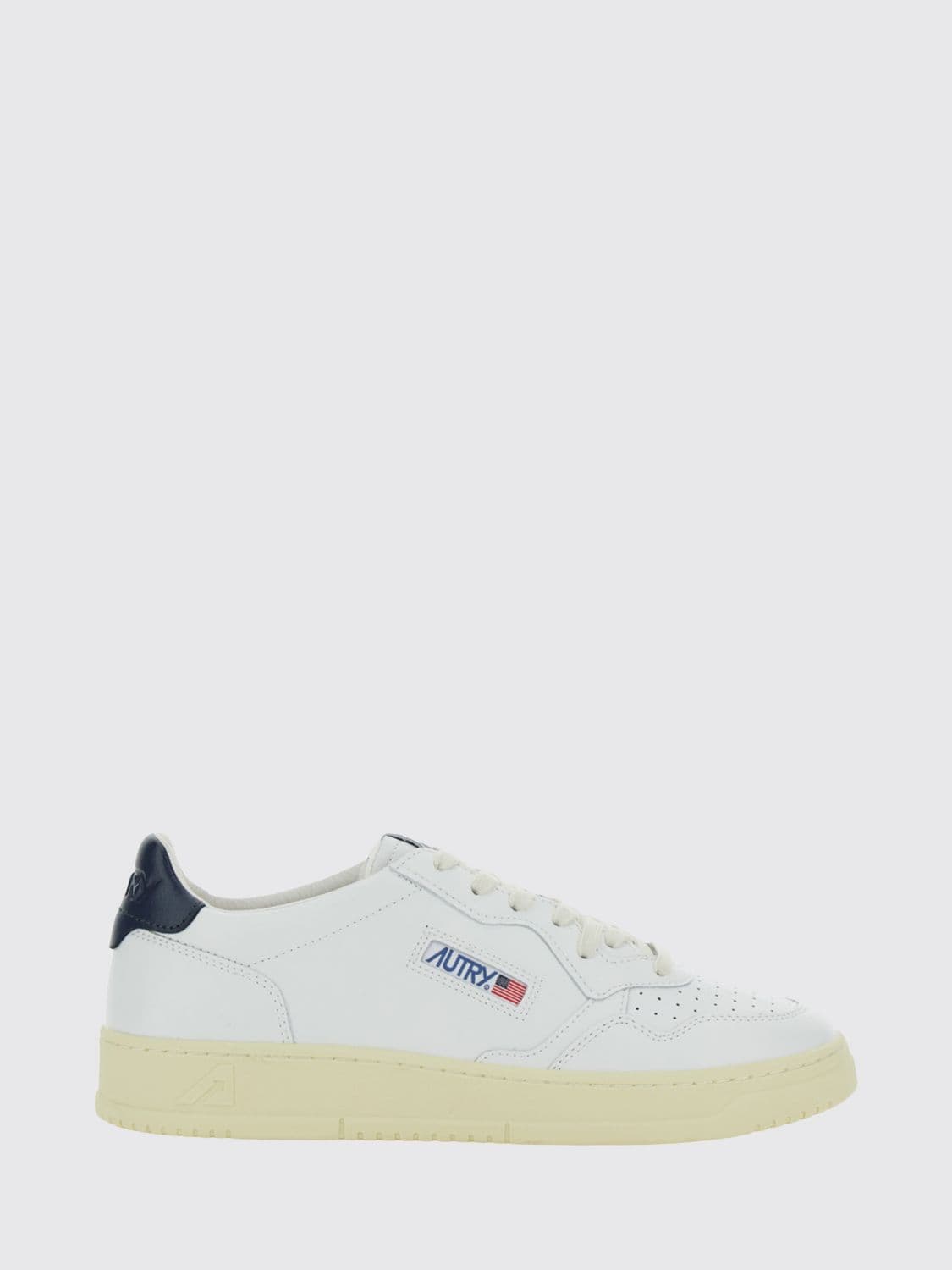 Autry Medalist Low Top Trainers in Bicolour Leather and Suede · 40