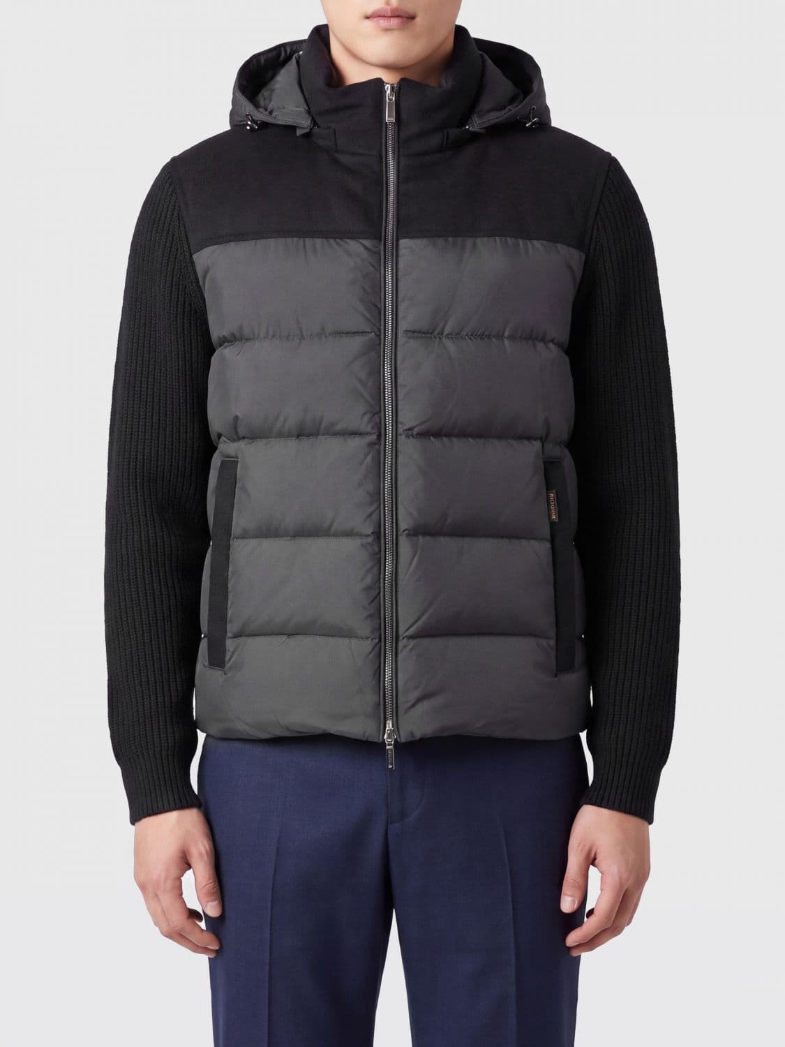 Moorer Jesse-STP Quilted Wool and Cashmere Down Jacket with Hood