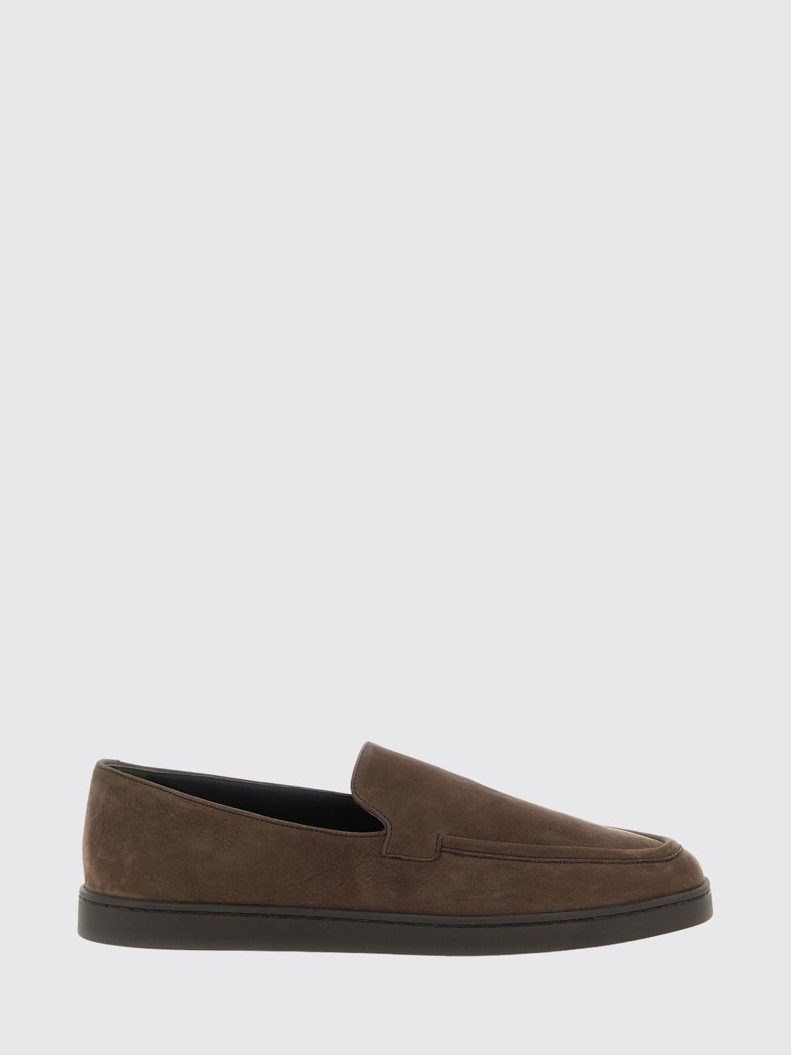 Church's Stanley Suede Calfskin Loafers with Rubber Sole