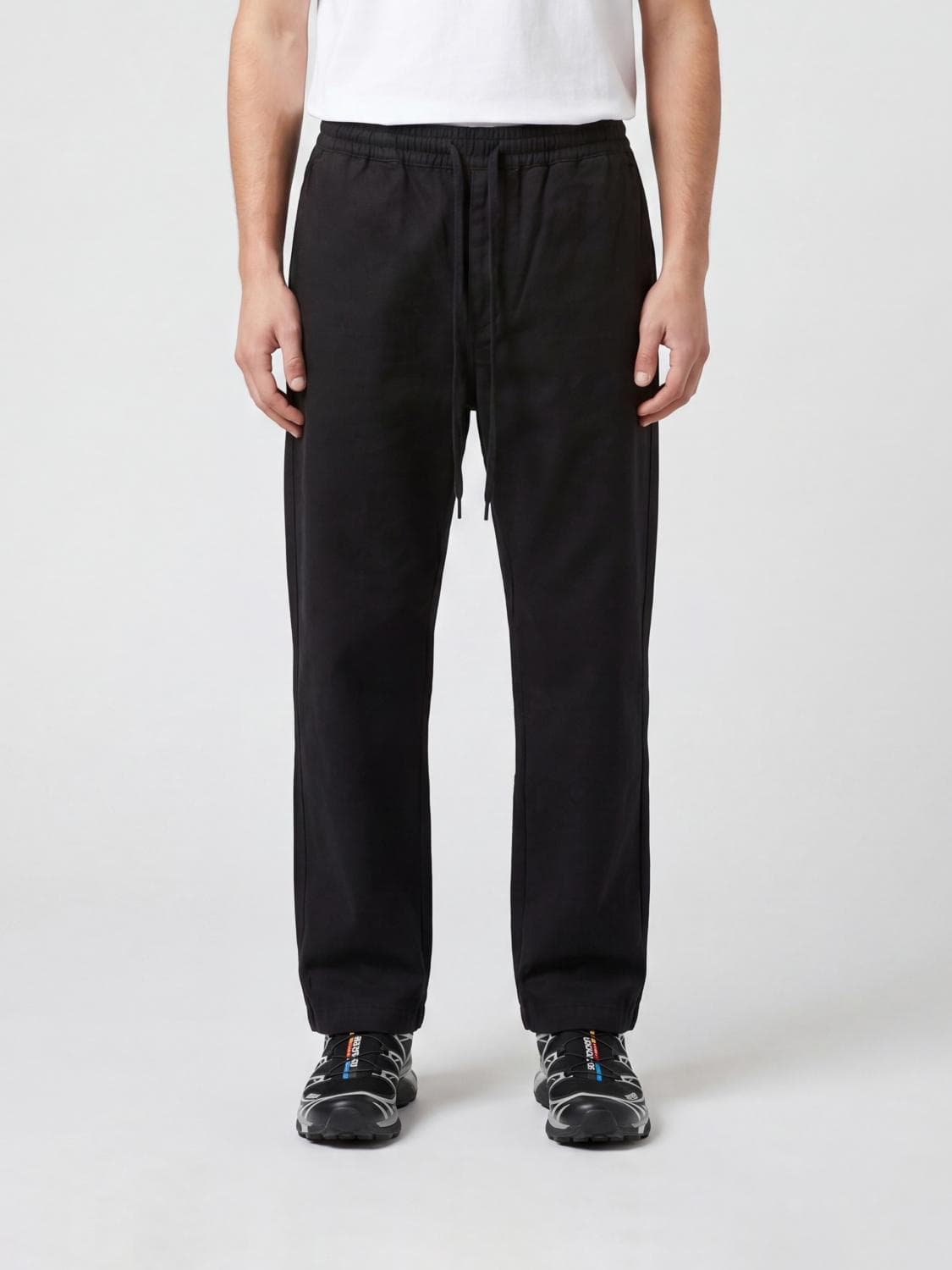 Carhartt Wip Floyde Stretch-Cotton Drawstring Joggers with Logo