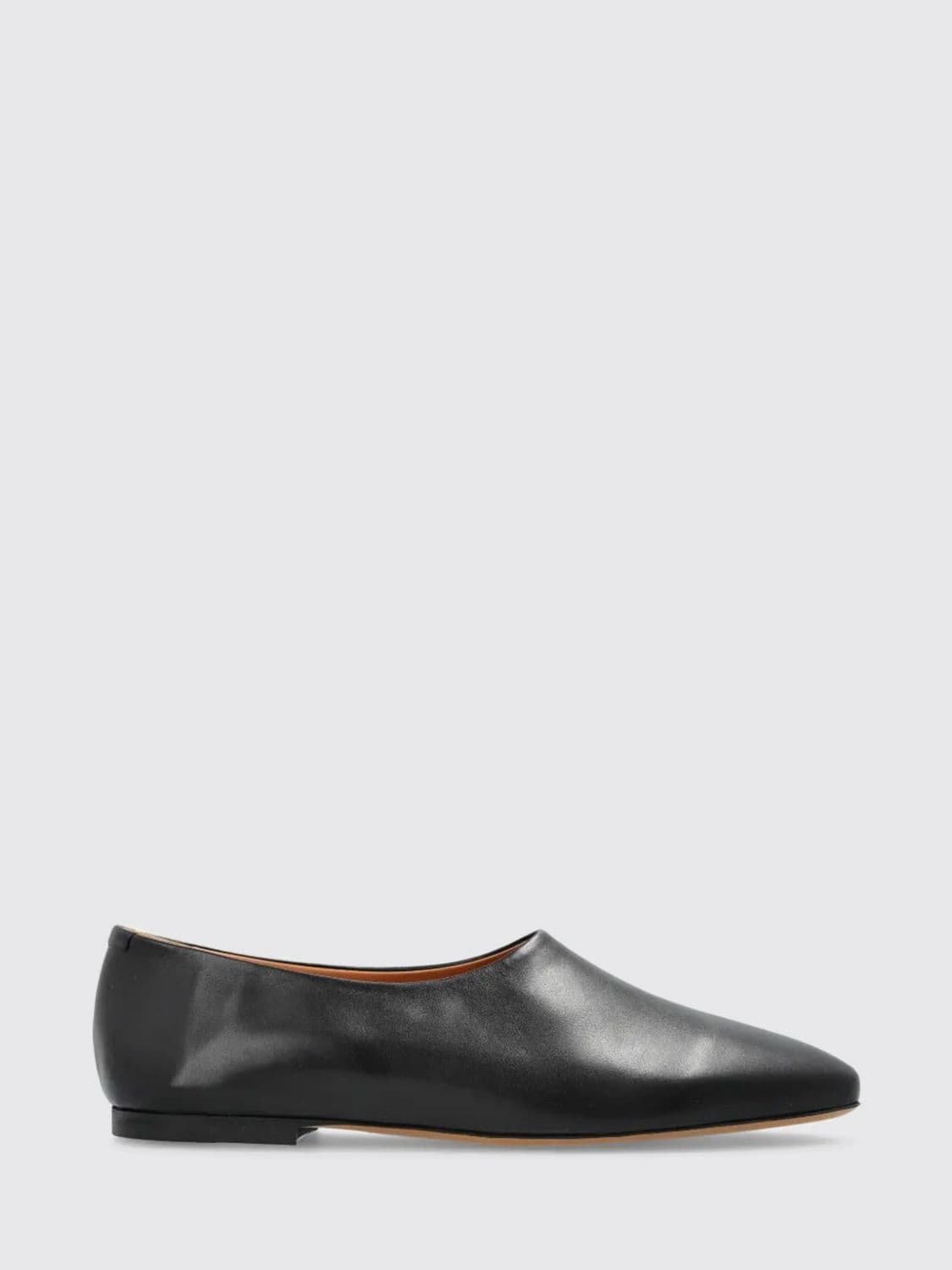Jil Sander Bovine Leather Ballet Flats with Round Toe and Minimal Design