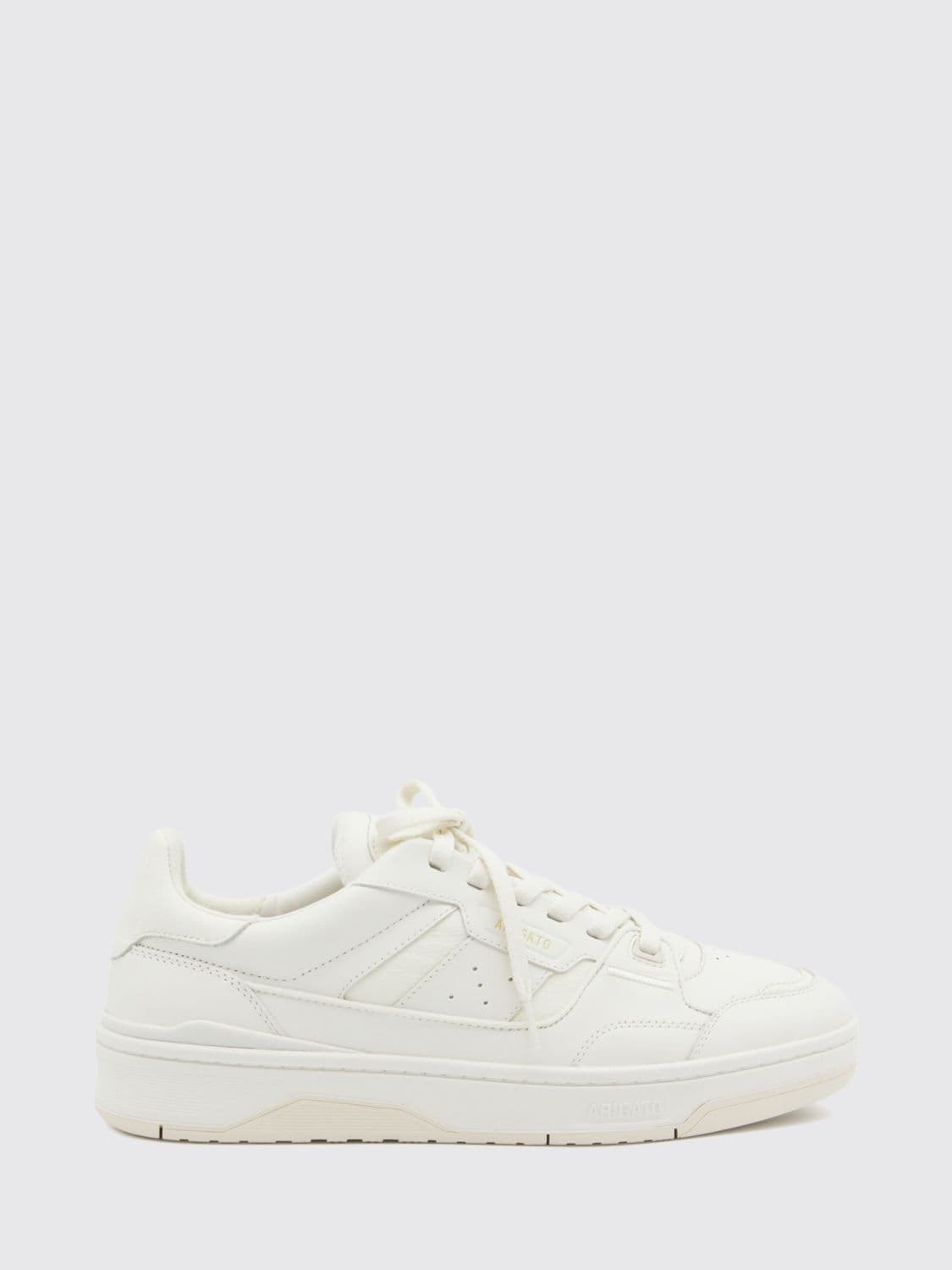 Axel Arigato Clay Low Top Smooth Leather Sneakers with Foil Logo