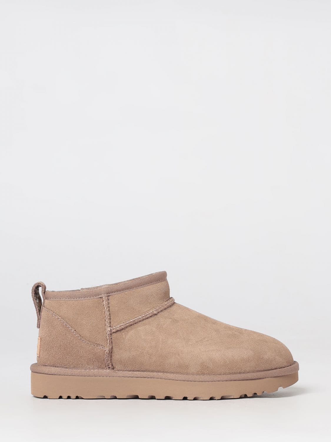 Ugg Classic Ultra Mini Waterproof Suede Platform Ankle Boots