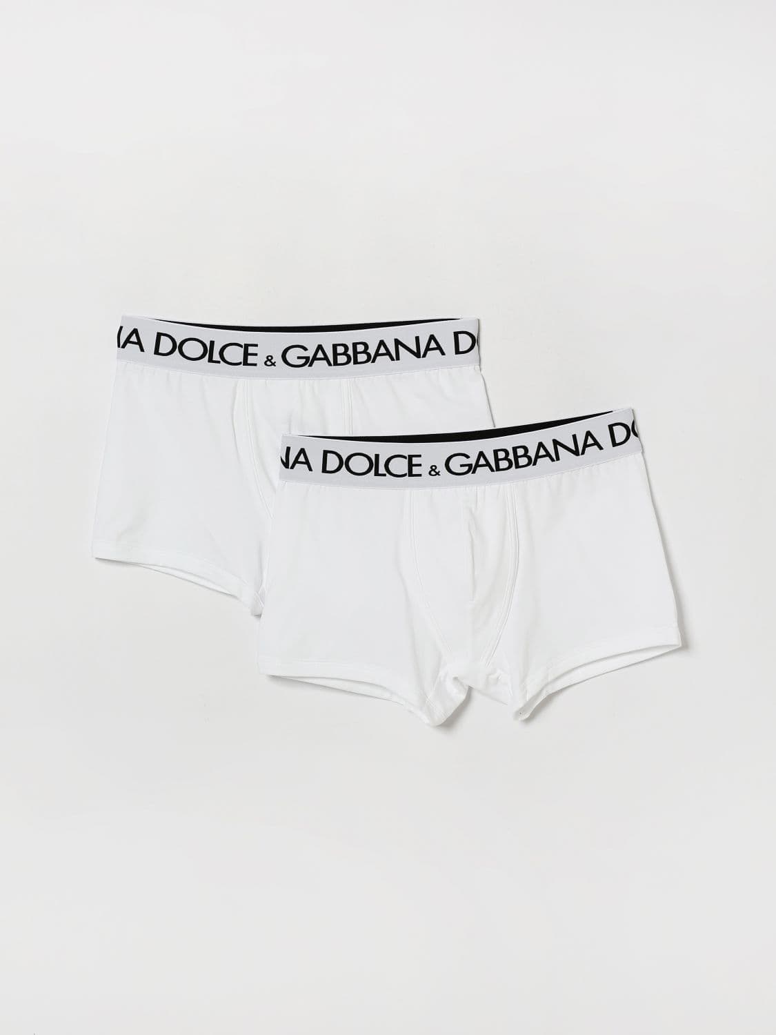 Dolce & Gabbana Slim Fit Stretch-Cotton Boxer Briefs with Logo Waistband