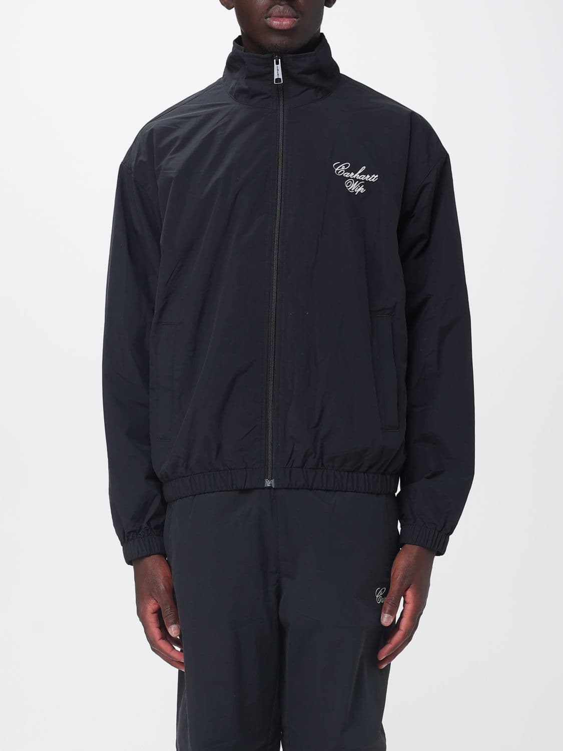 Carhartt Wip Travon Water-Repellent Nylon Bomber Jacket with Embroidered Logo