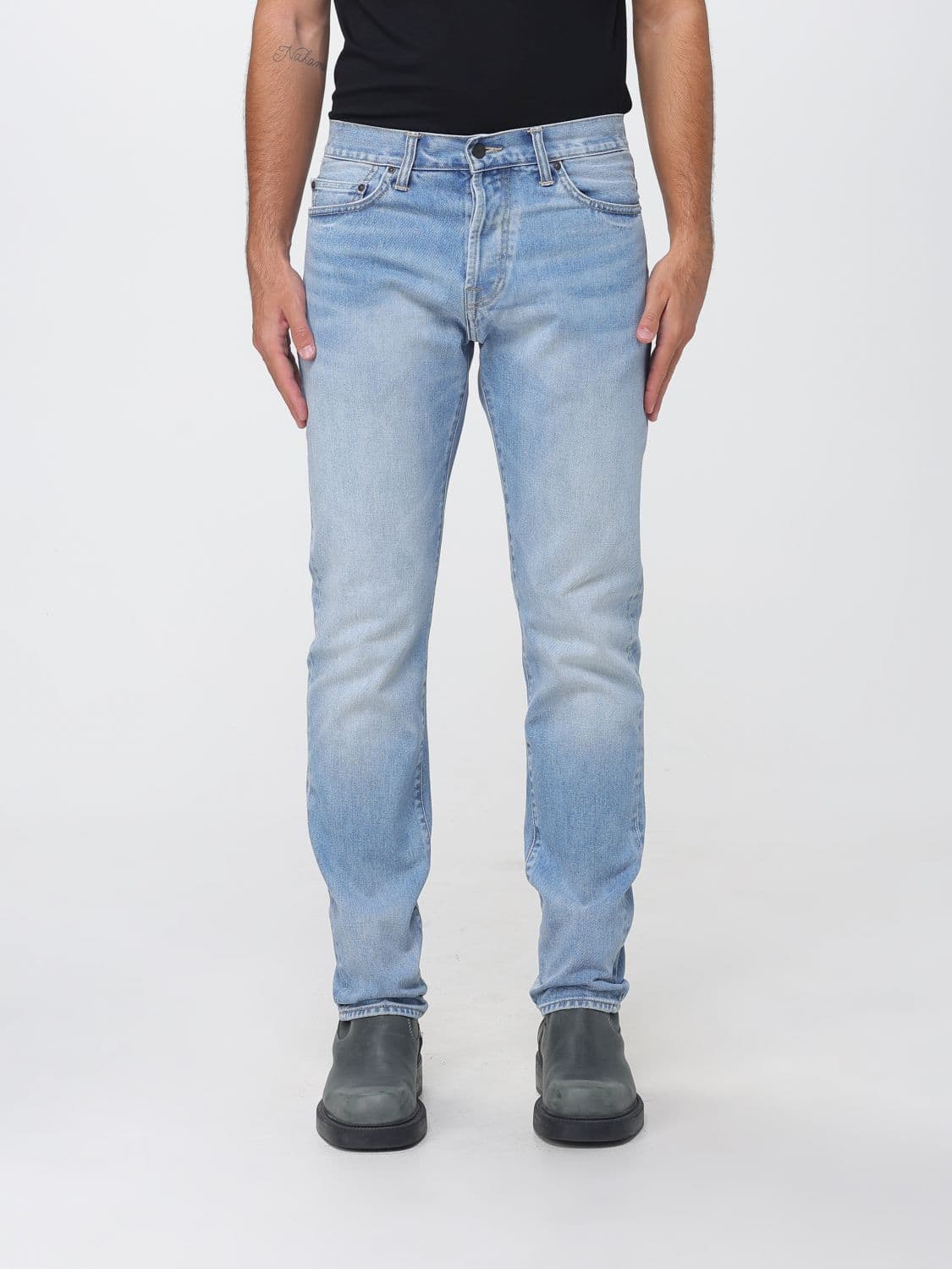 Carhartt Wip Klondike Slim Fit Stretch Denim Jeans