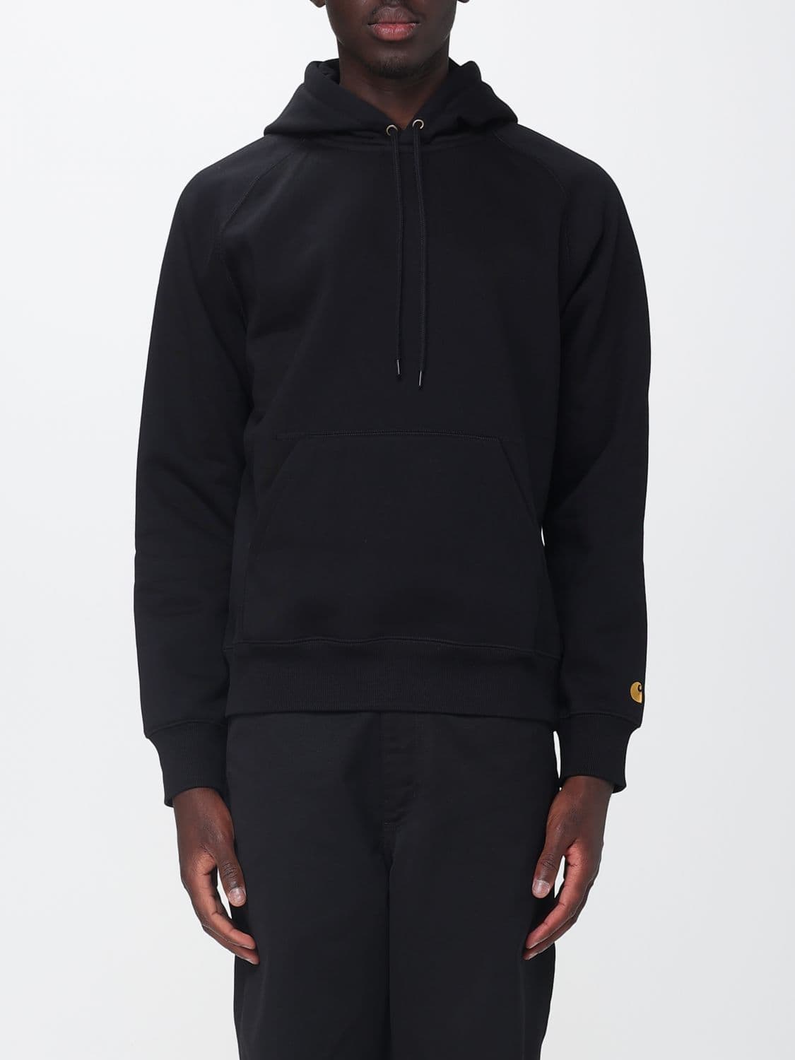 Carhartt Wip Cotton Hoodie with Kangaroo Pocket