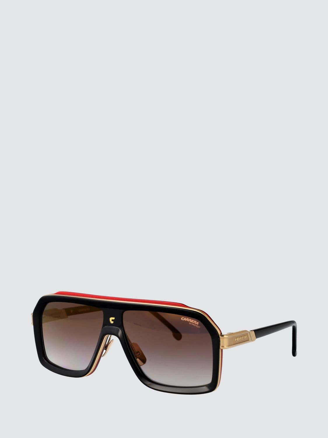 Carrera Bicolour Aviator Sunglasses in Metal and Acetate
