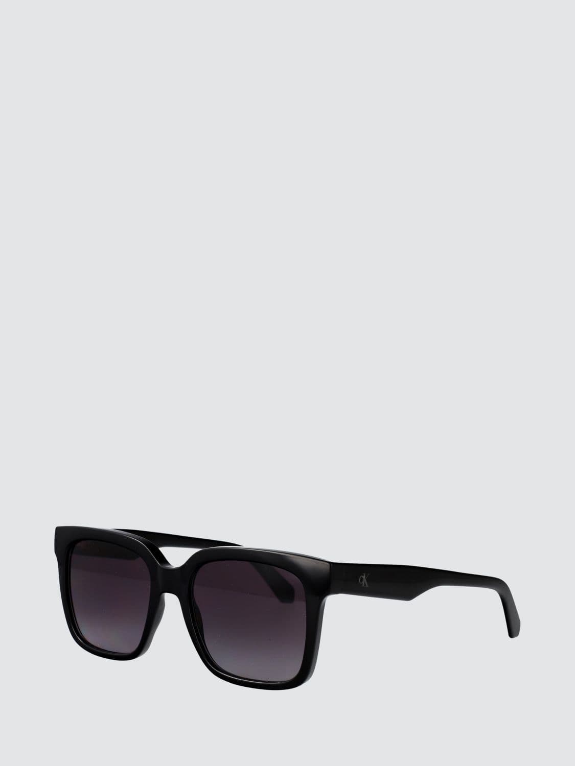 Calvin Klein Jeans Cat-Eye Sunglasses in Acetate with Monogram