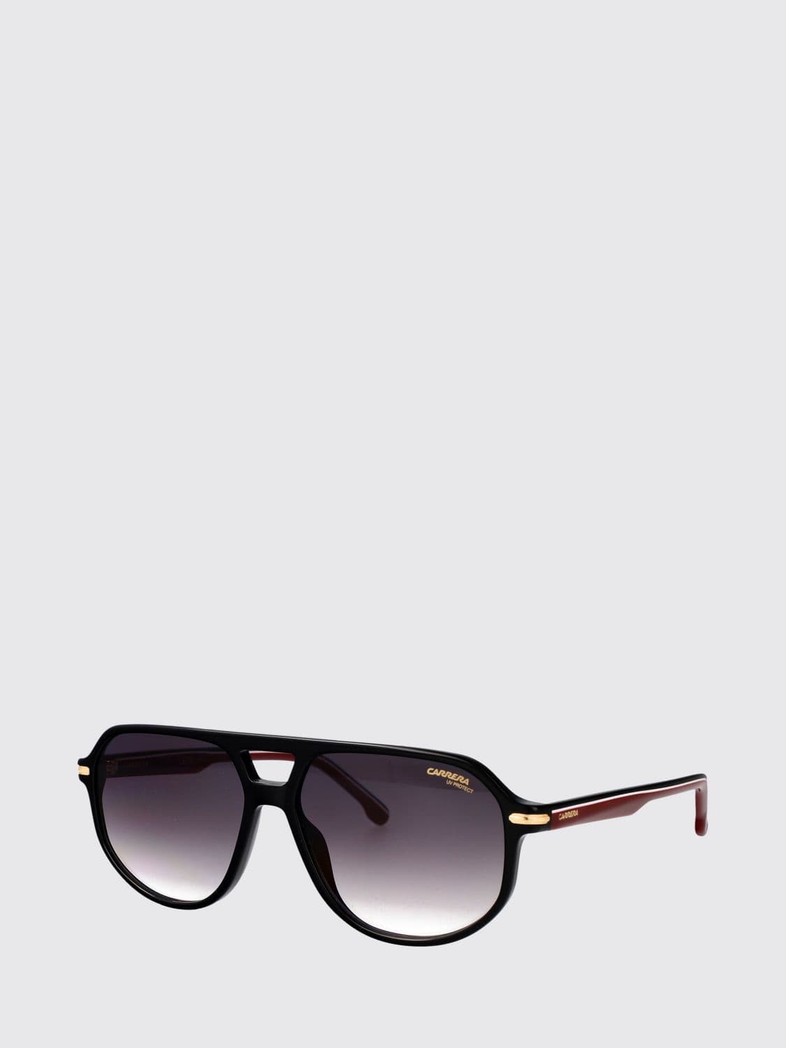 Carrera Rounded Acetate Aviator Sunglasses with Double Bridge
