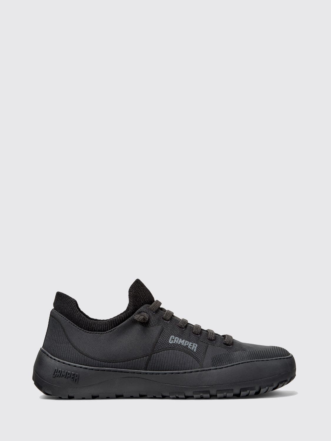 Camper Peu Serra Slip-On Sneakers in Recycled PET with Jacquard Logo and Vibram Sole