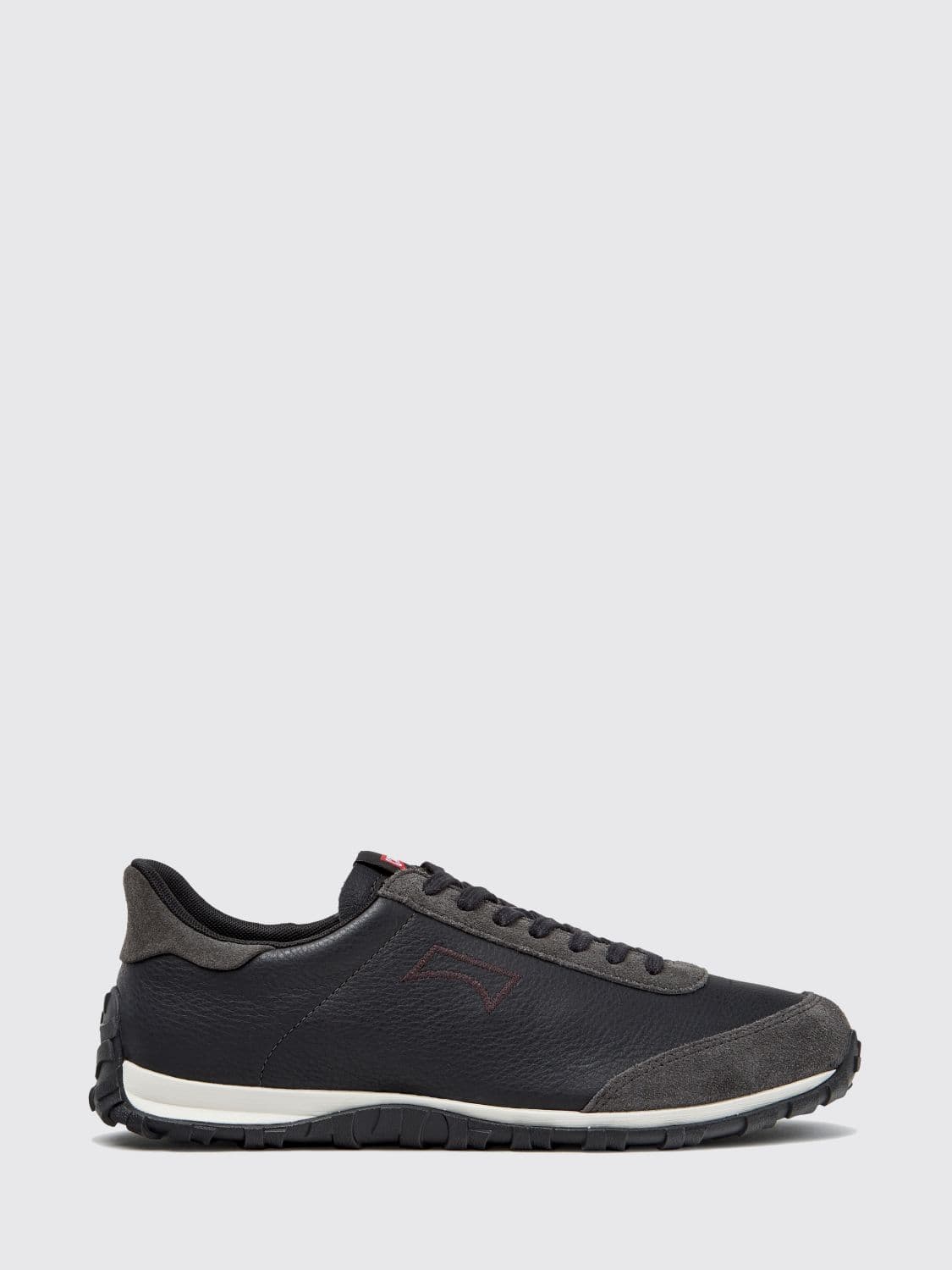Camper Bicolor Drift Walk Low-Top Sneakers in Grained Leather with Vibram Sole