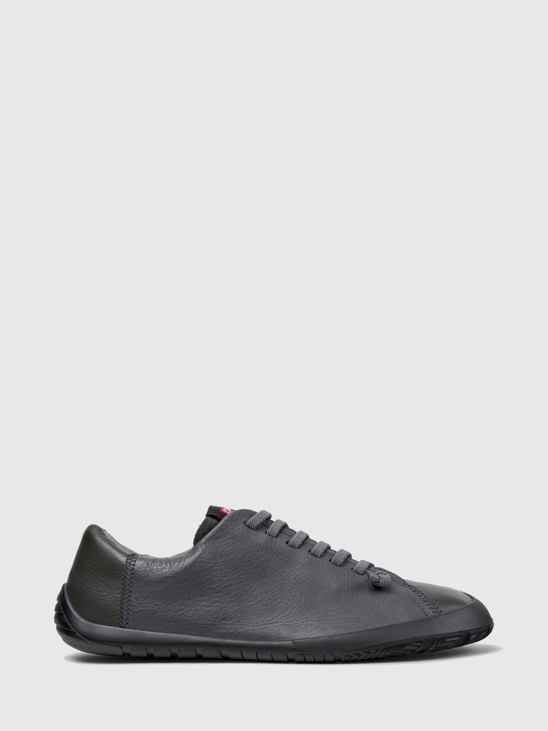 Camper Bicolor Twins Slip-On Sneakers in Smooth Leather with Elastic Laces