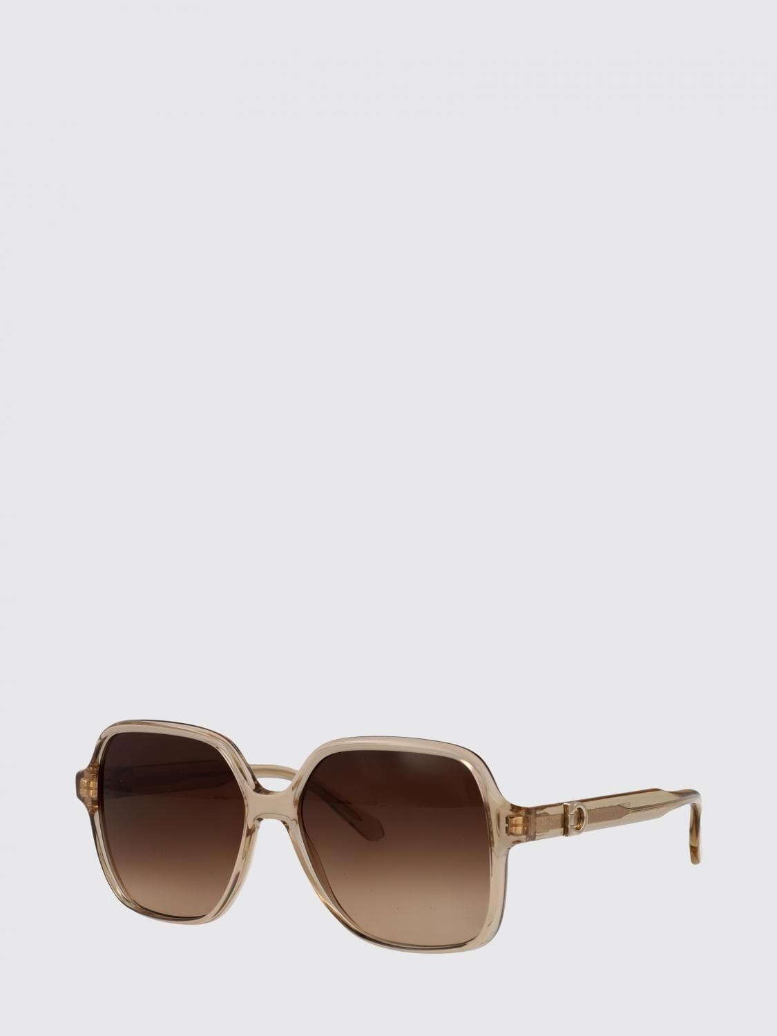 Ferragamo Butterfly Cat-Eye Acetate Sunglasses with Gancini Logo