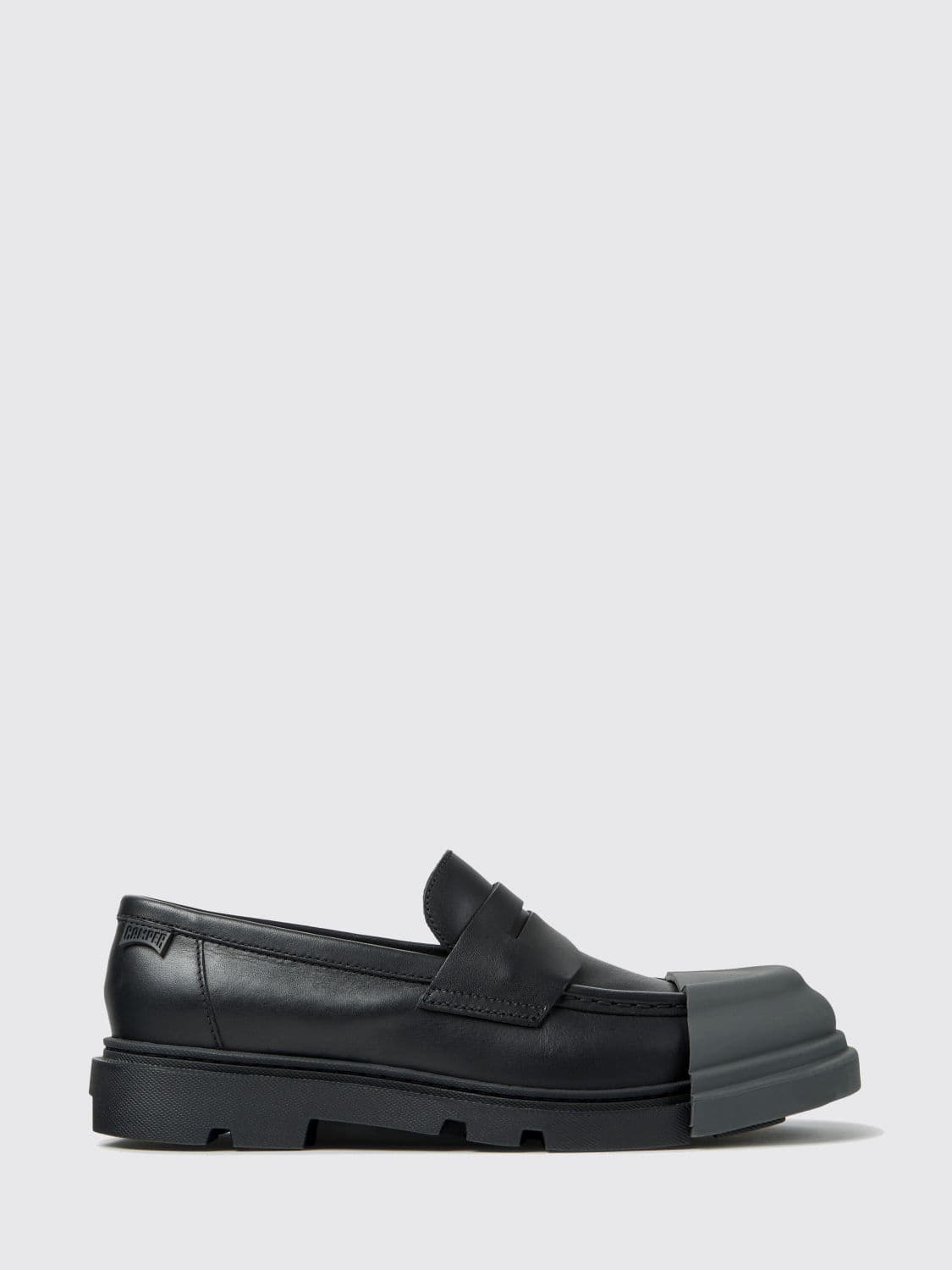 Camper Bicolor Junction Loafers in Calf Leather with Notched Sole