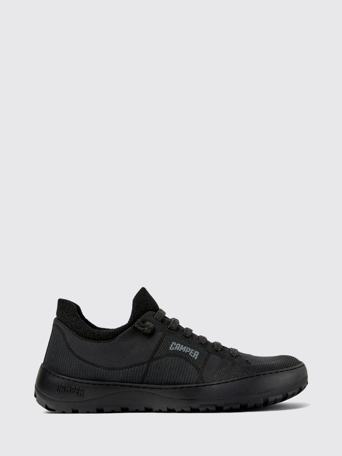 Camper Peu Serra Slip-On Trainers in Recycled PET with Elastic Laces and Vibram Sole