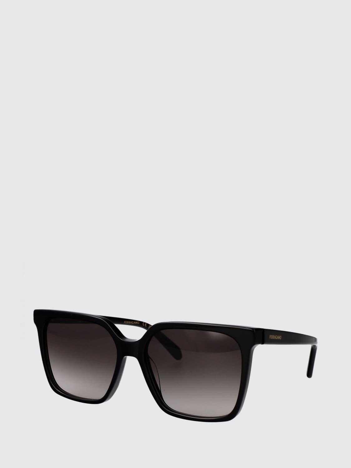Ferragamo Acetate Cat-Eye Sunglasses with Gradient Lenses · 57