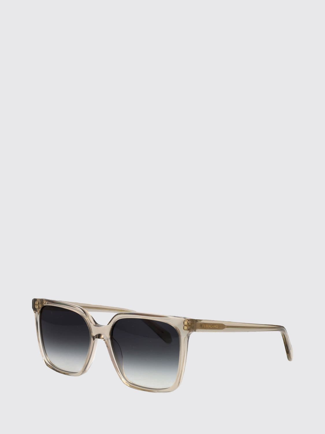 Ferragamo Acetate Cat-Eye Sunglasses with Gradient Lenses · 57