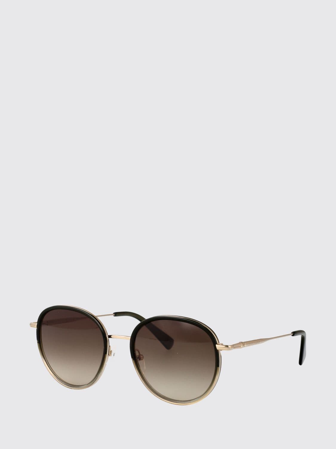 Longchamp Aviator Sunglasses in Gold-Tone Metal · 52