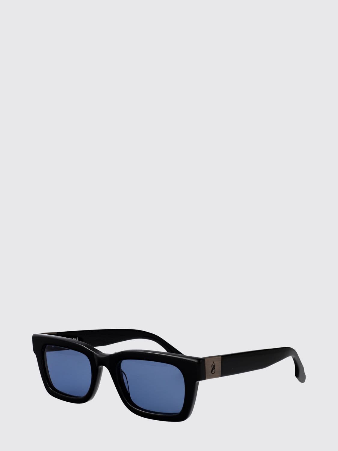 Vision Of Super The Rider Blue Acetate Sunglasses with CR-39 Lenses