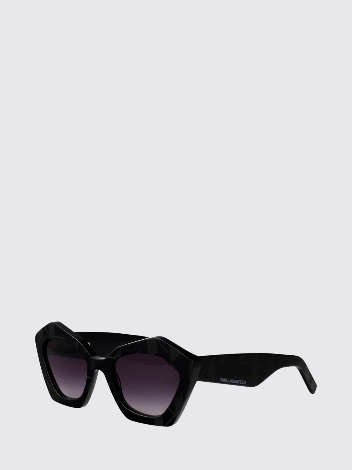 Karl Lagerfeld Oversized Irregular Shape Acetate Sunglasses