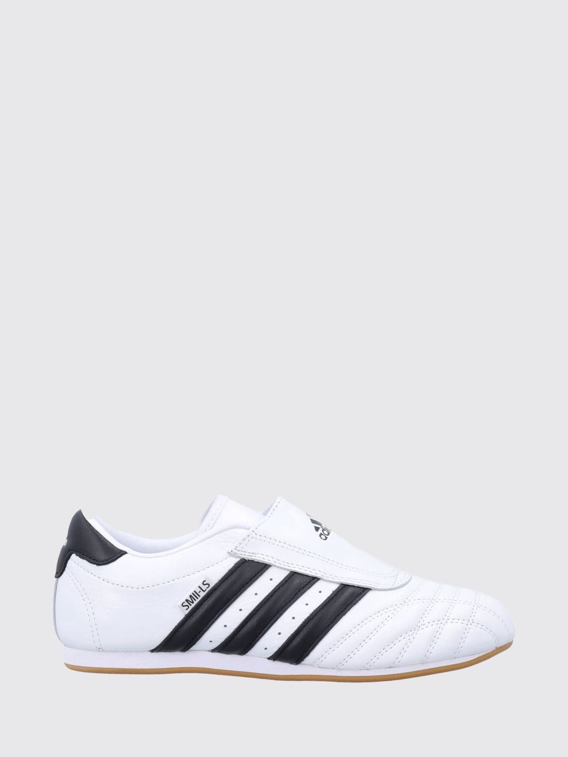 Adidas Originals Taekwondo Quilted Leather Slip-On Sneakers with 3-Stripes Logo