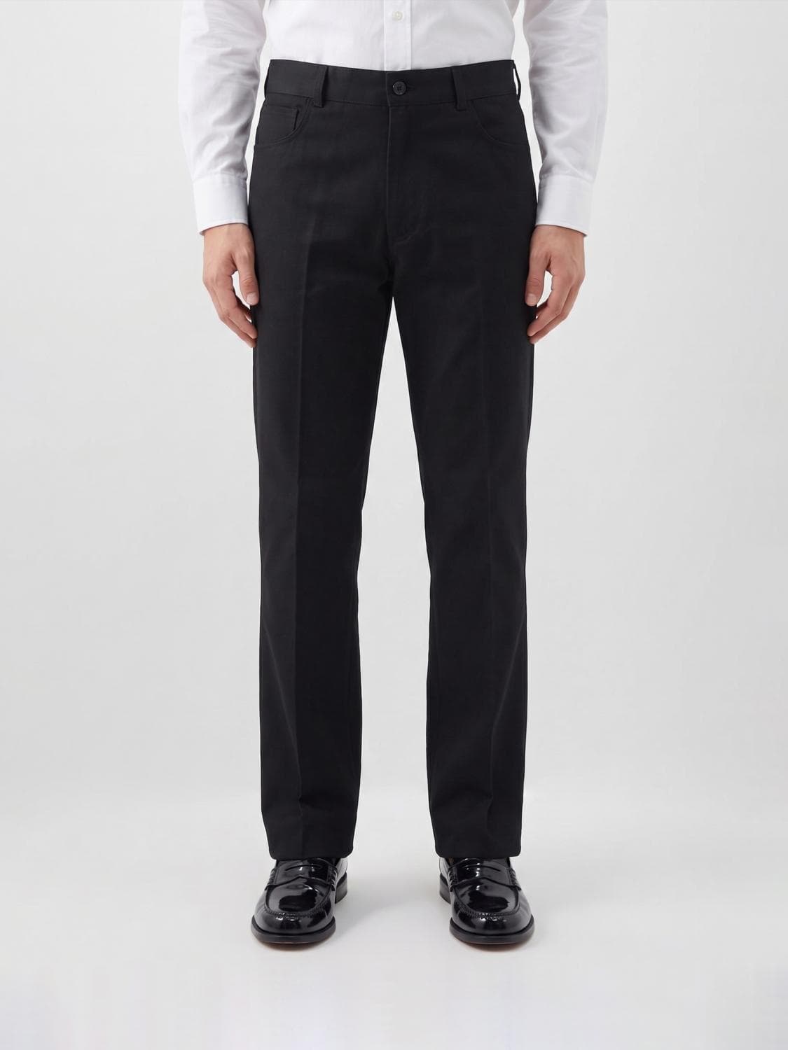 Amiri Slim Fit Cotton Twill Tailored Trousers
