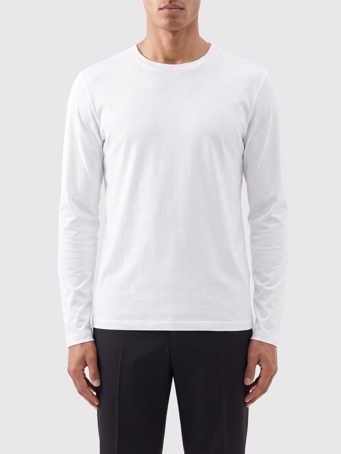 Tom Ford Long-Sleeved T-Shirt in Cotton and Modal Blend