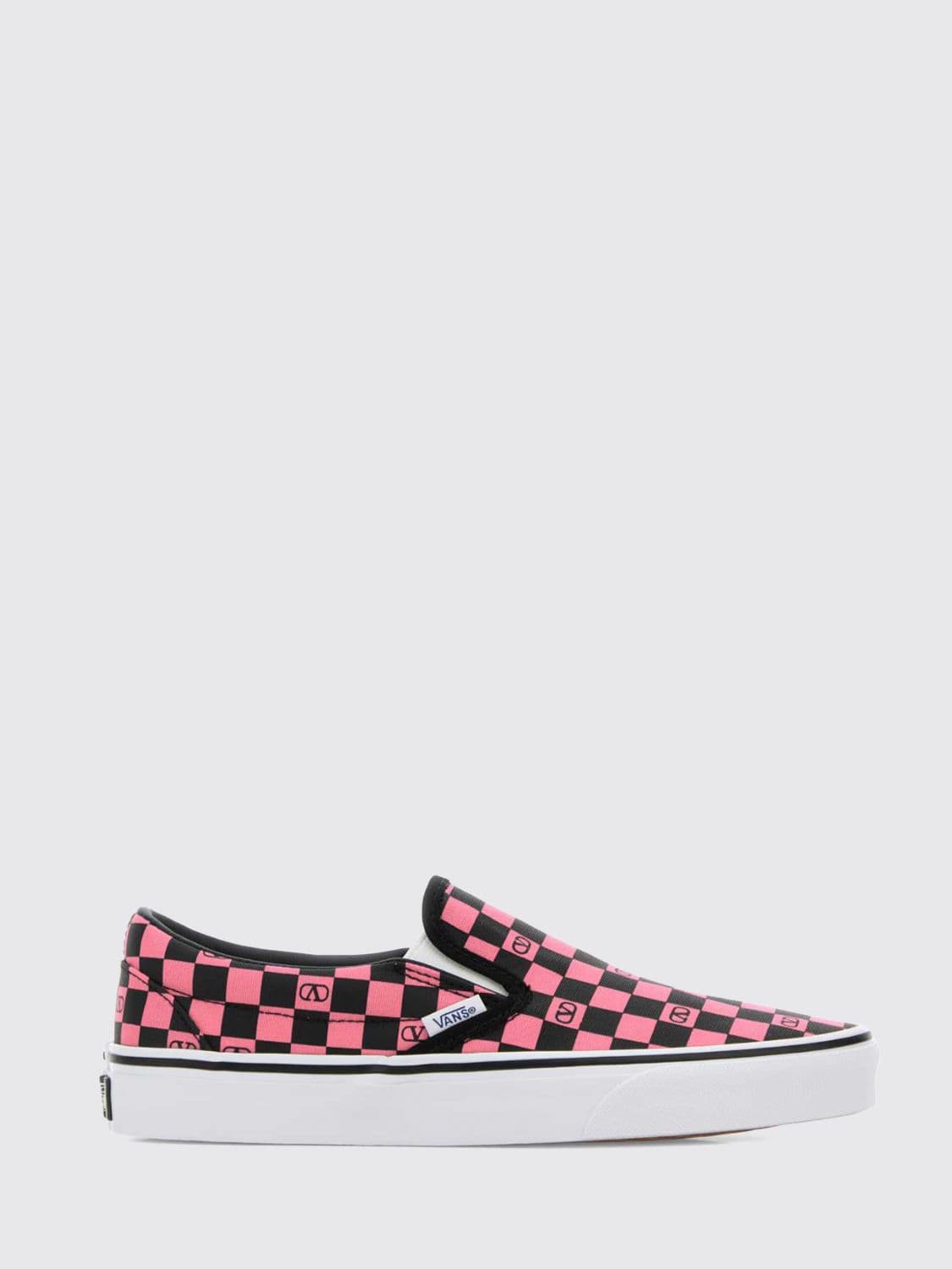Valentino Garavani x Vans Checkered Monogram Canvas Slip-On Sneakers