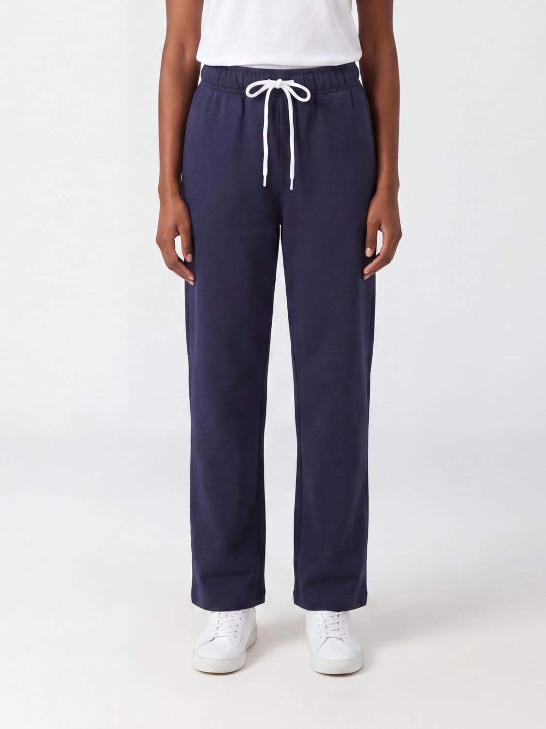 Polo Ralph Lauren Wide Leg High-Waisted Jogging Trousers in Cotton