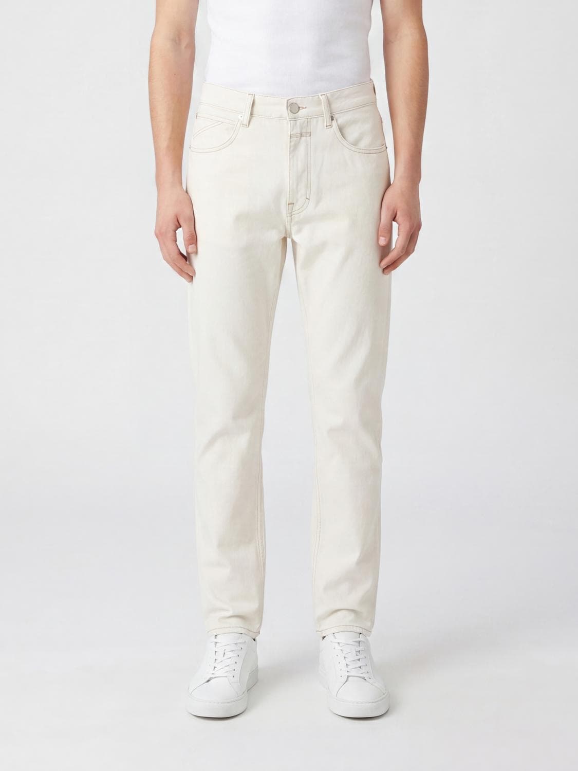 Closed Cooper Straight Fit Five-Pocket Stretch Cotton Denim Jeans