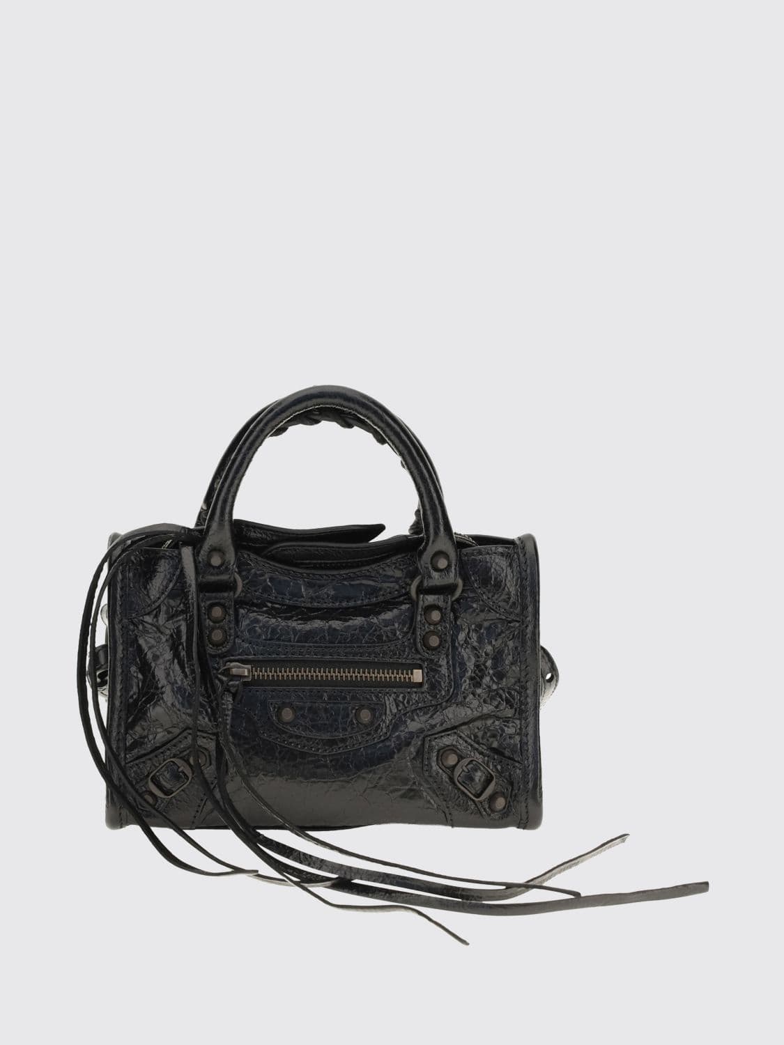 Balenciaga Le City Nano Studded Arena Lambskin Mini Bag · OS