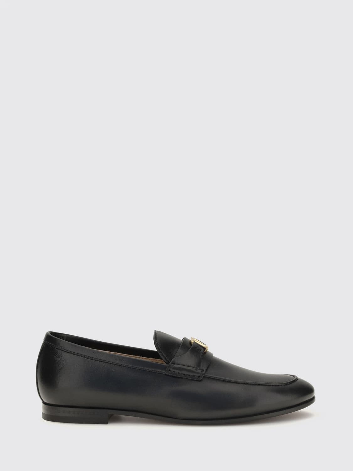 Valentino Garavani VLogo Signature Loafers in Smooth Calfskin with Penny Bar