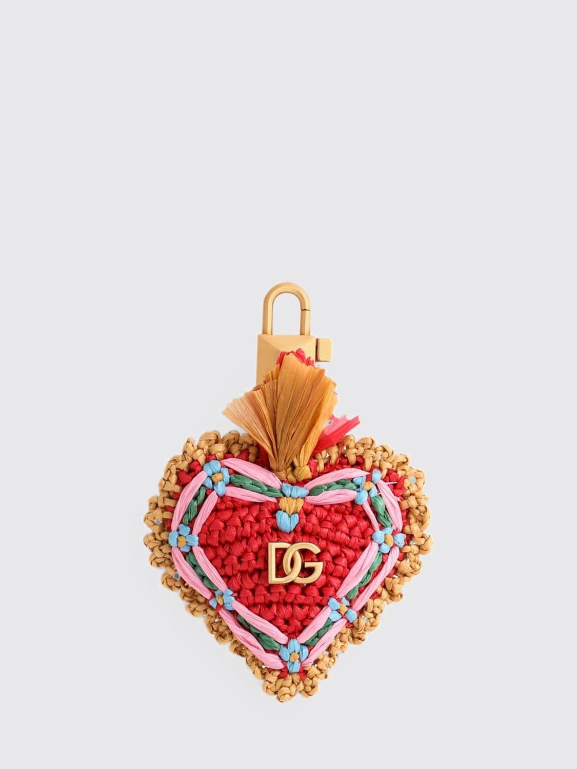 Dolce & Gabbana Key Chain Woman color Red