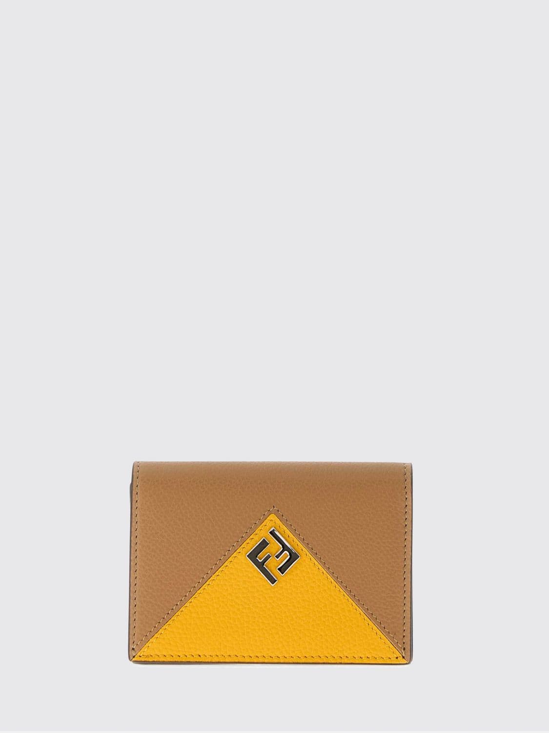 Fendi Lui Men's Bifold FF Monogram Leather Card Holder · OS
