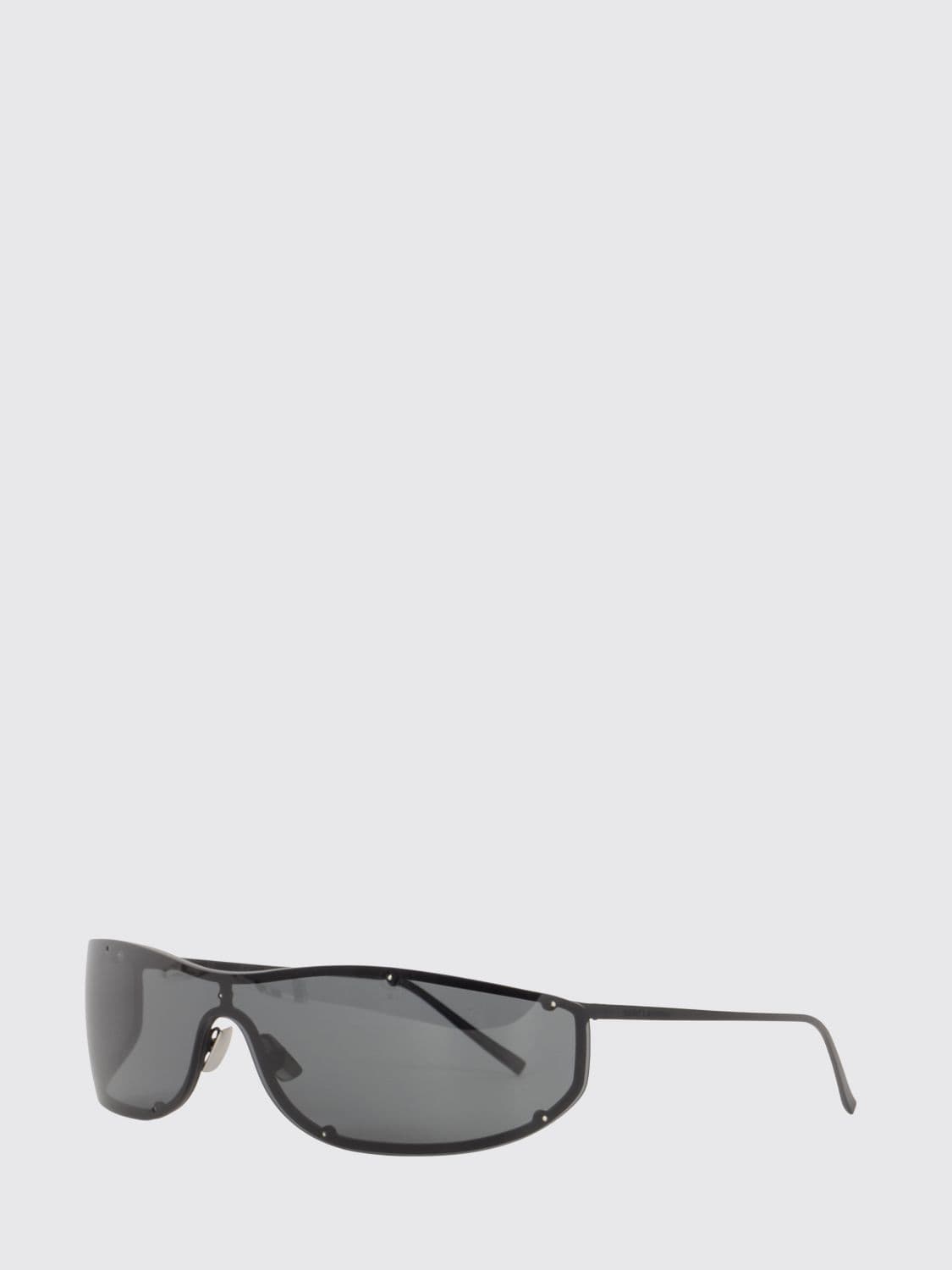 Saint Laurent Metal Mask Sunglasses with Nylon Lenses · OS