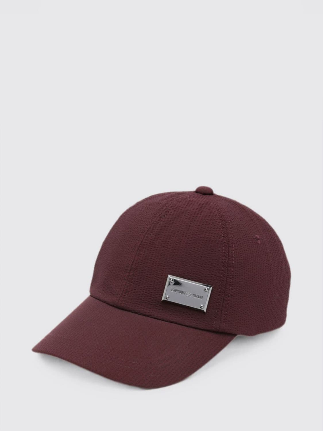 Emporio Armani Polyester Baseball Cap with Applied Logo · OS