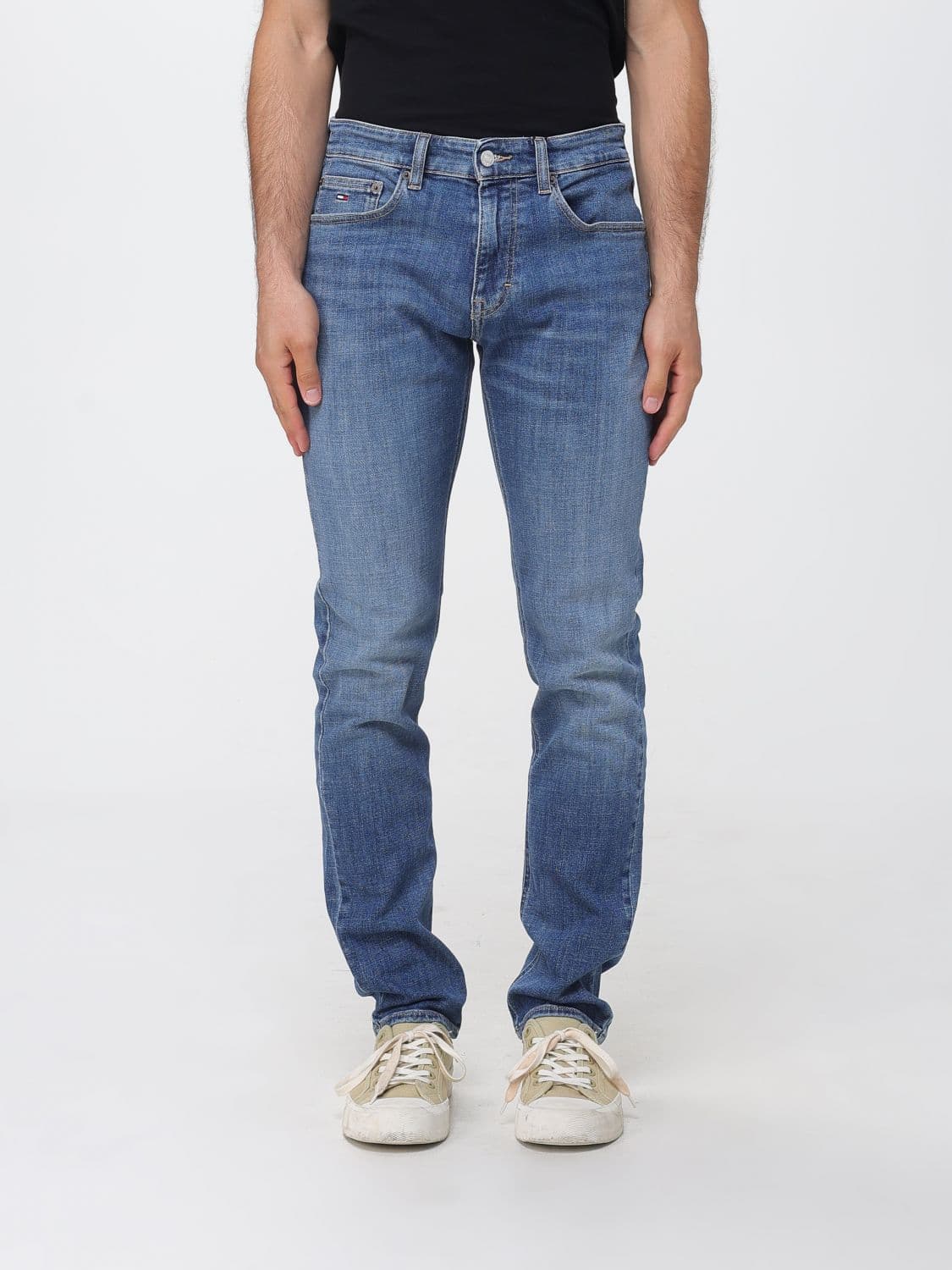 Tommy Jeans Mid-Rise Skinny Fit Stretch-Denim with Five Pockets