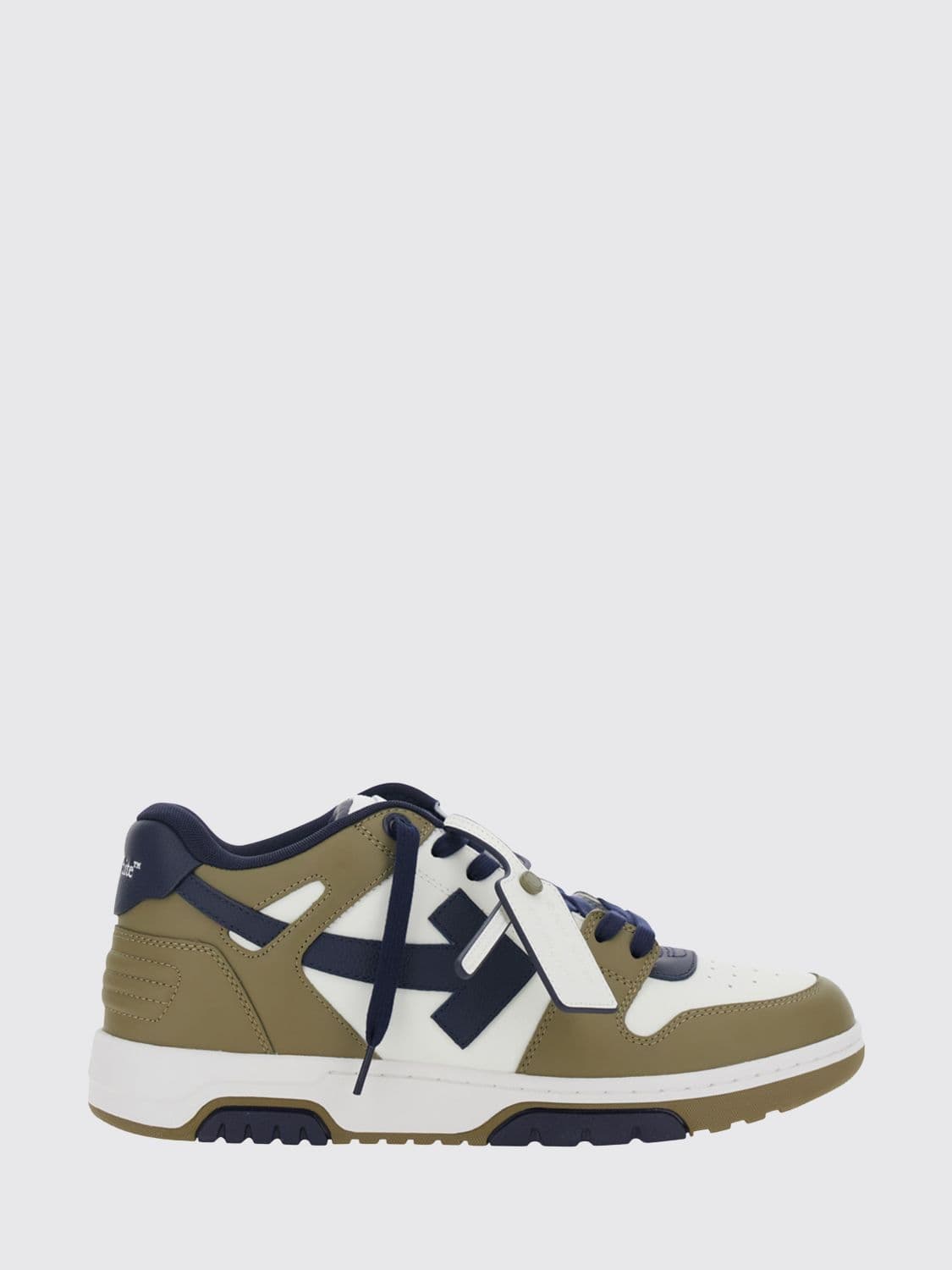 Off-White Out Of Office Calfskin Trainers with Arrows Logo · 44
