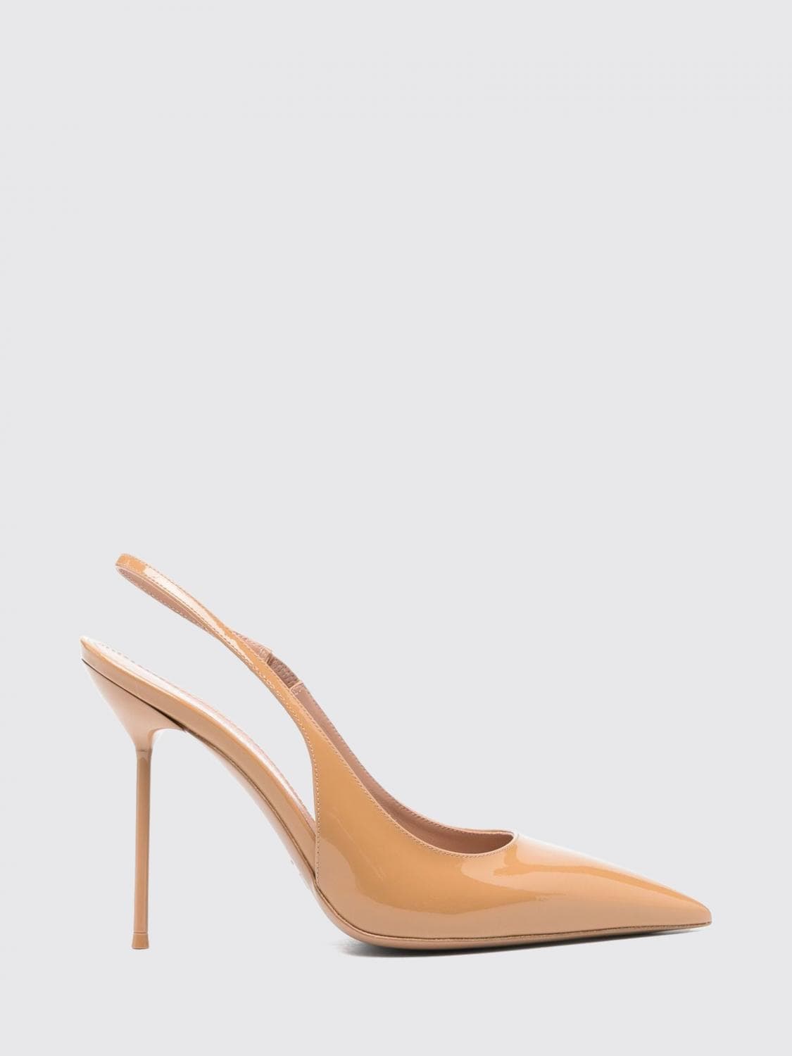Paris Texas Lidia Patent Leather Slingback Pumps with High Heel