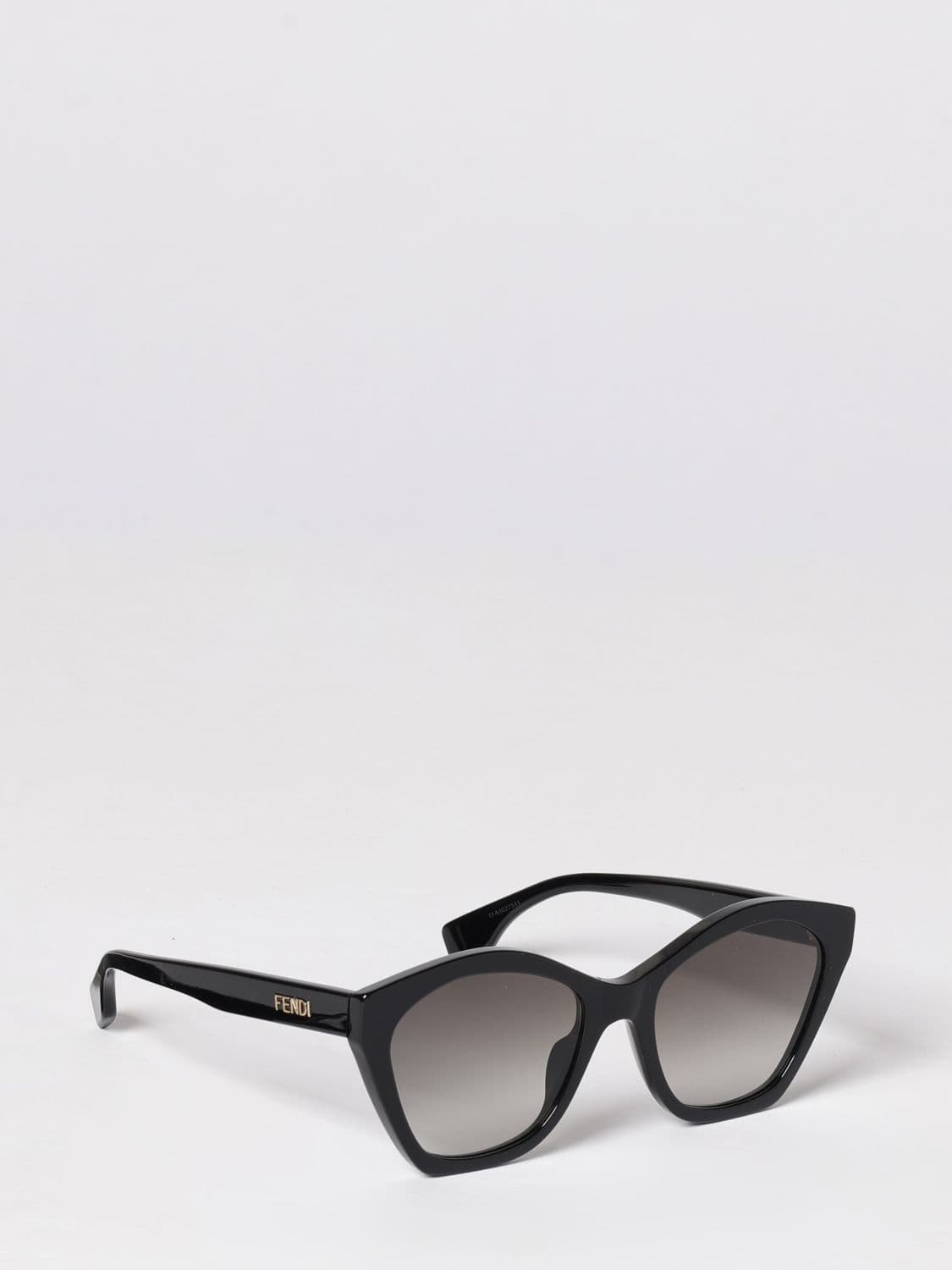 Fendi Oversized Irregular-Shaped Sunglasses in Acetate with Logo · 54