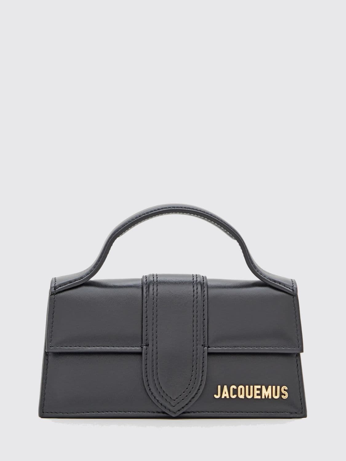 Jacquemus Bambino Mini Bag in Leather with Removable Shoulder Strap