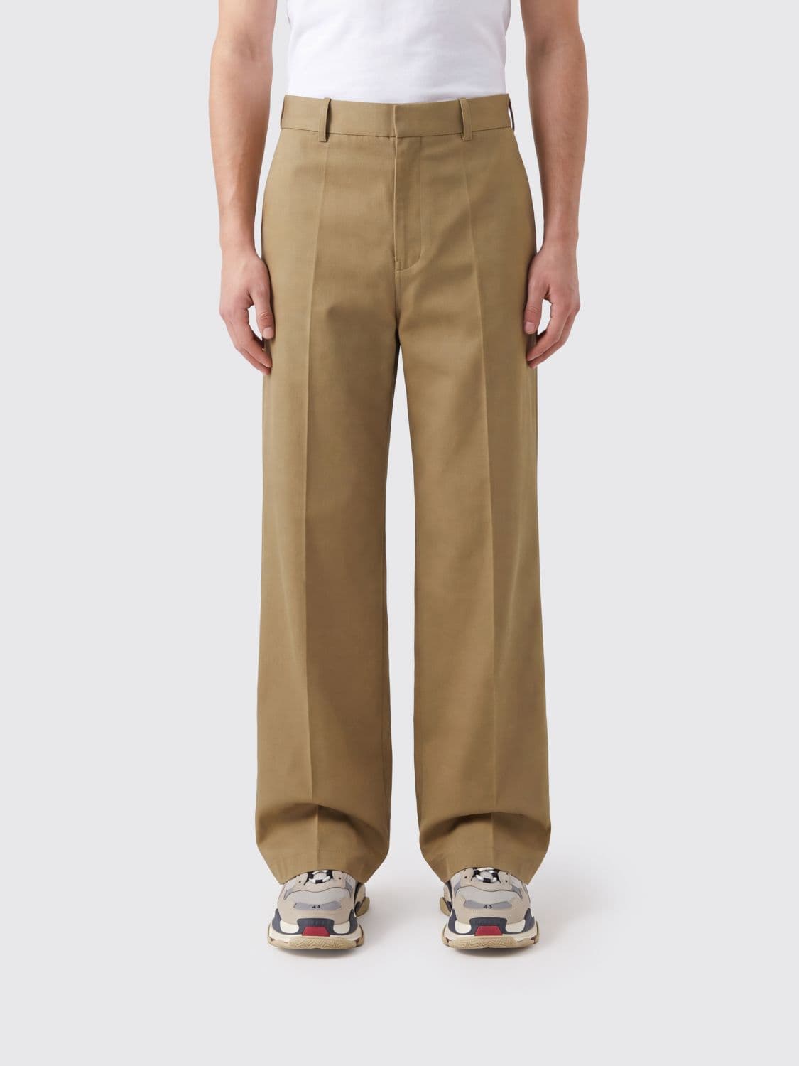 Balenciaga Pants Men color Camel