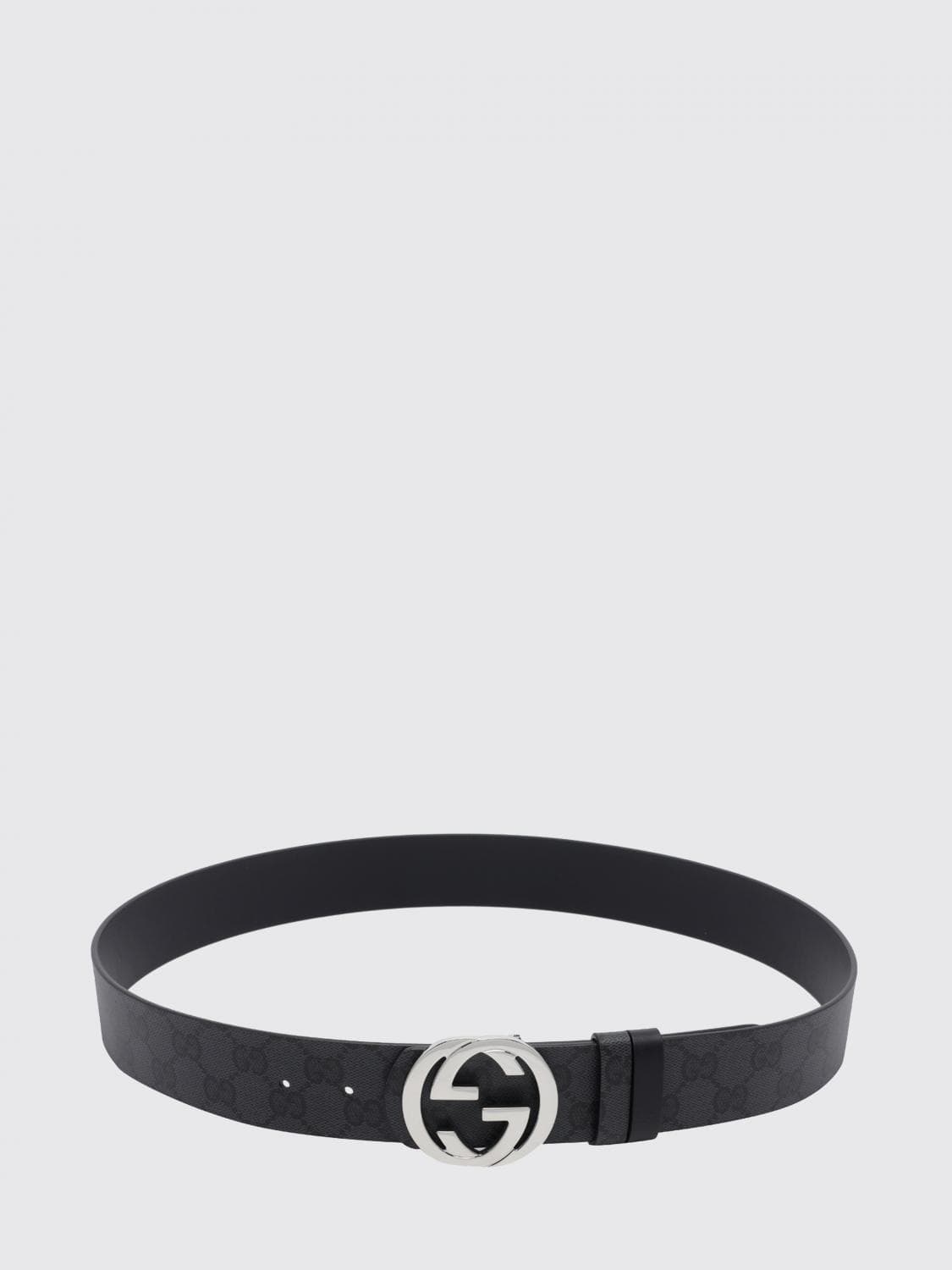 Gucci GG Monogram Coated Cotton Belt